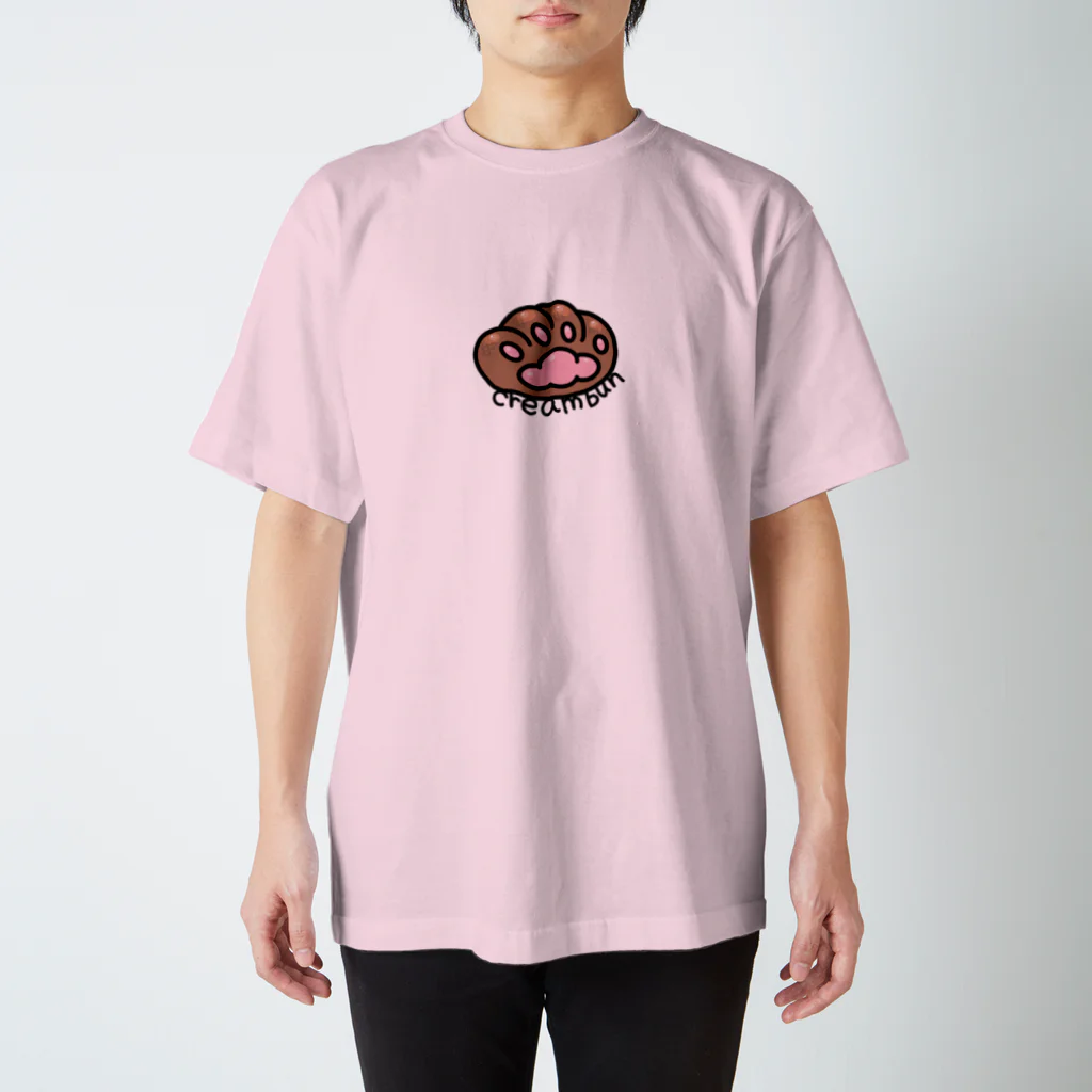 むくむにのクリームぱん　むくむにオリジナル スタンダードTシャツ