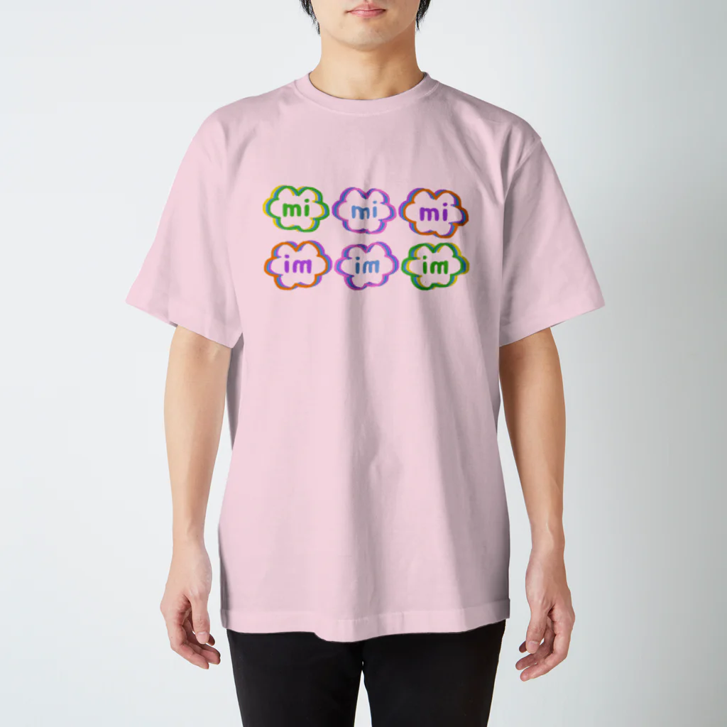 ☁️☁️ mi ☁️☁️のmi logoT Regular Fit T-Shirt