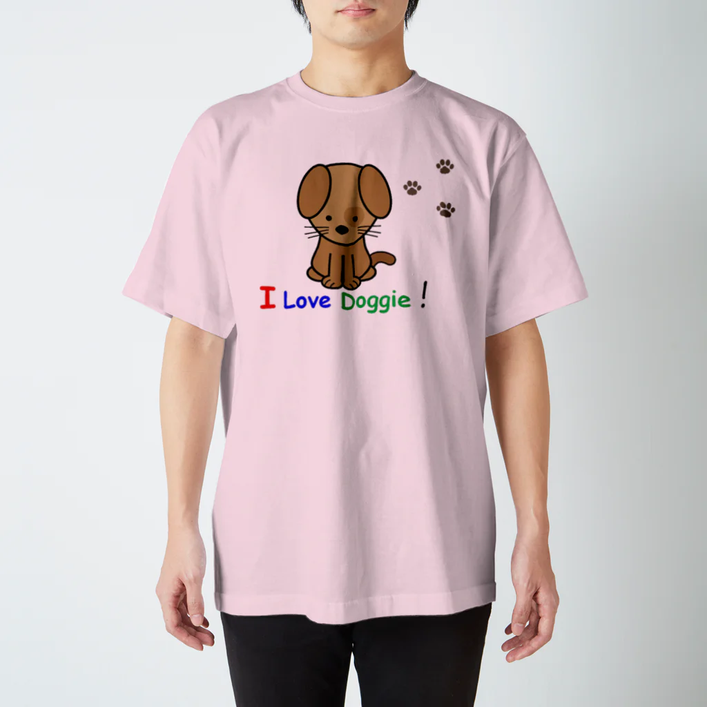 tomdogcatのI live Doggieシリーズ Regular Fit T-Shirt