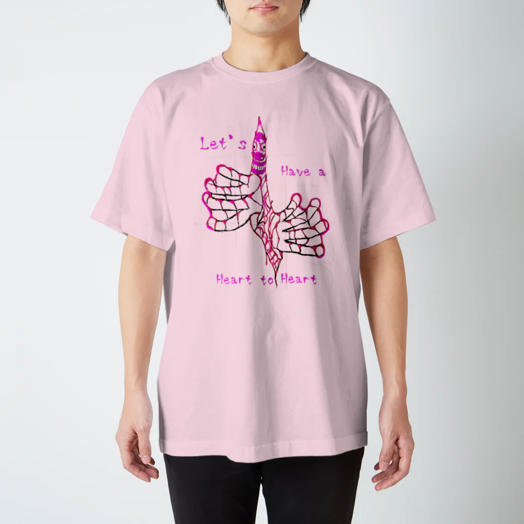 SASARiNS のHave a Heart to heart スタンダードTシャツ