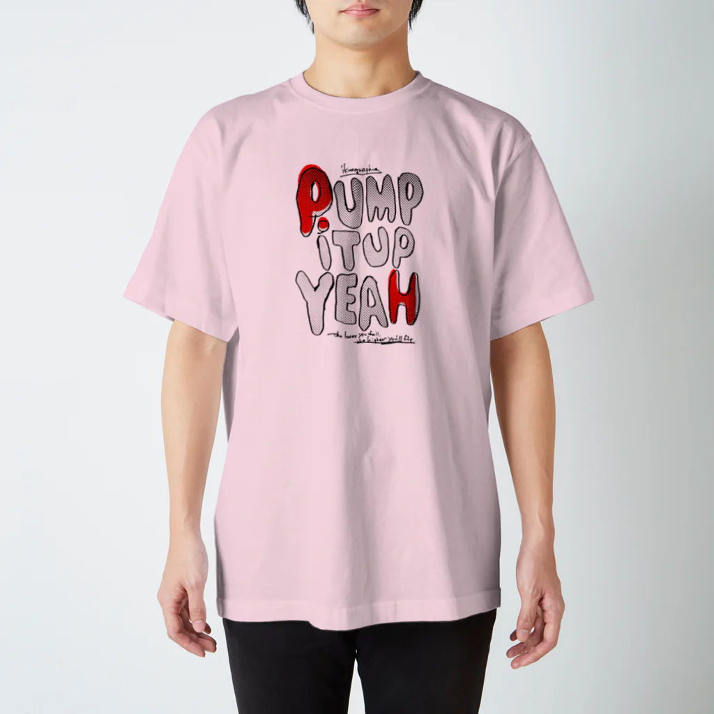 ikinagraphieのPUMP IT UP Regular Fit T-Shirt