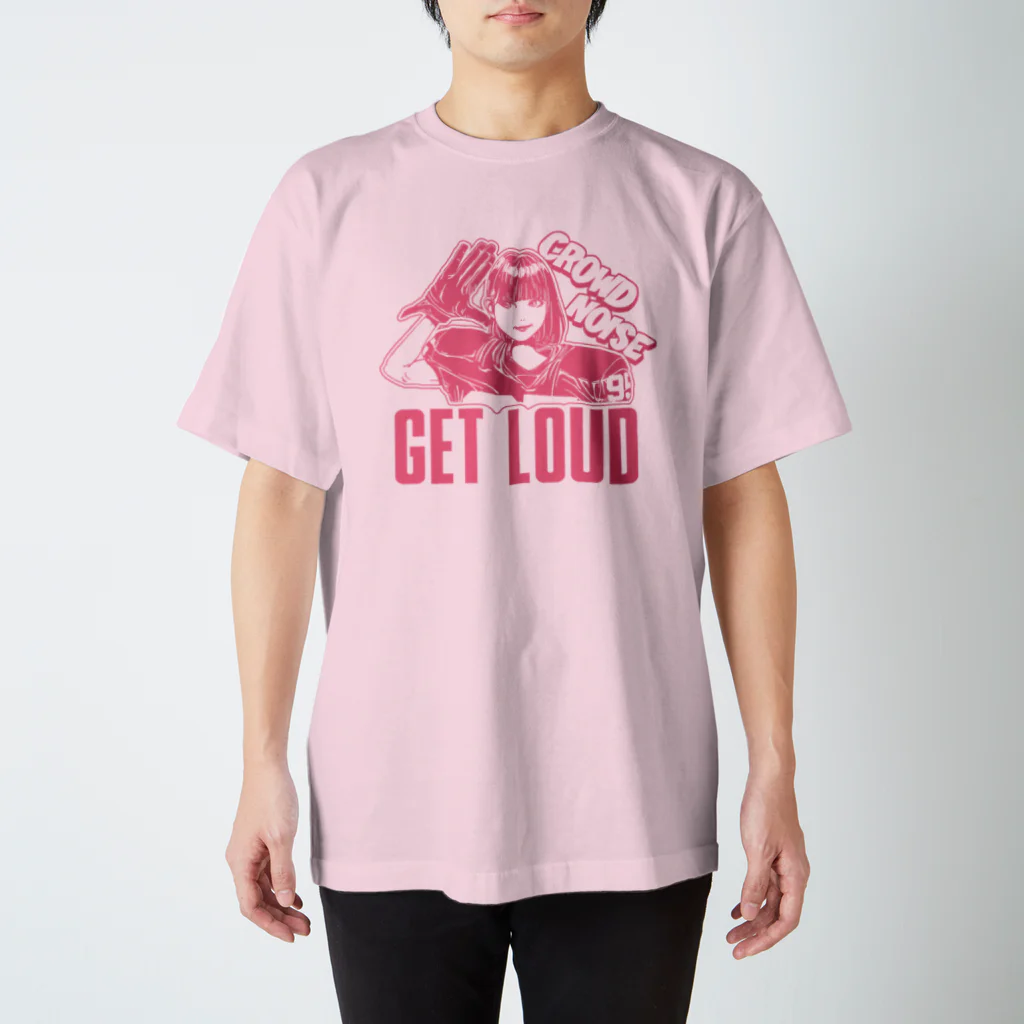 H2 T-SHIRTSのGET LOUD  スタンダードTシャツ