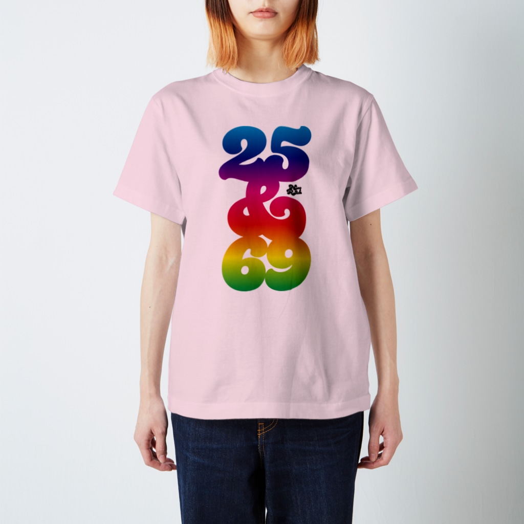 NicoRock 2569の25&69 Rainbow Regular Fit T-Shirt