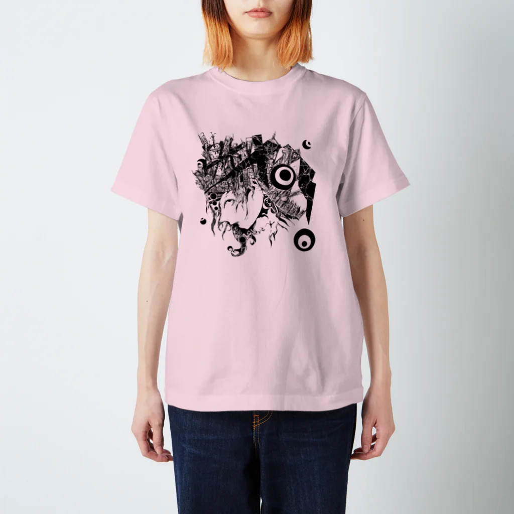 @折部.壊子(オリブ)の君という街 スタンダードTシャツ