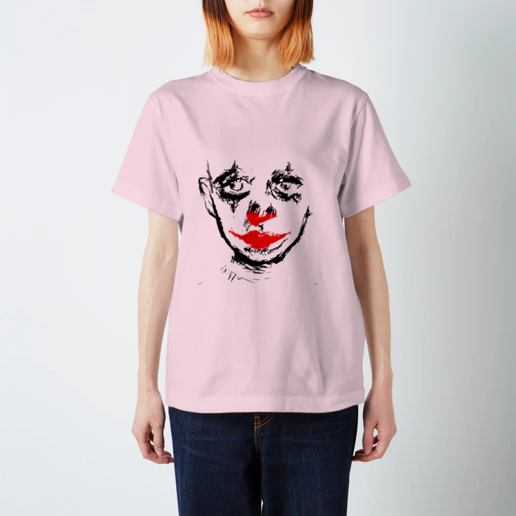 昆布しょうゆのclown plain スタンダードTシャツ