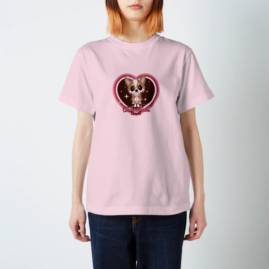 FOXY COLORSのチワワ フォーン スタンダードTシャツ