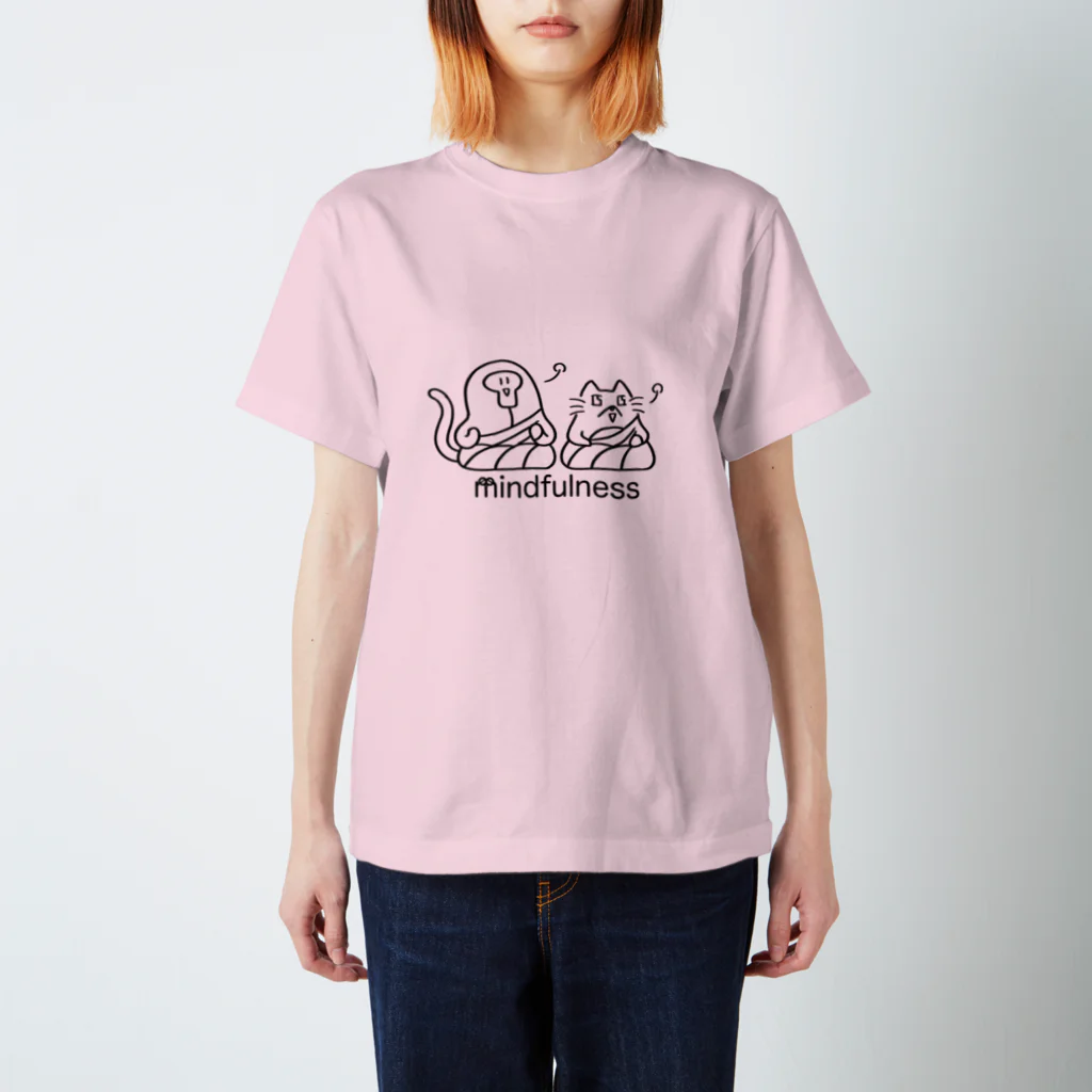 さるむさCafeのマイフルびより スタンダードTシャツ