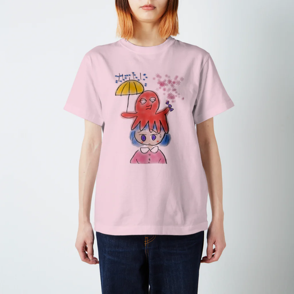 りるるのぺこりっちキャンディー スタンダードTシャツ