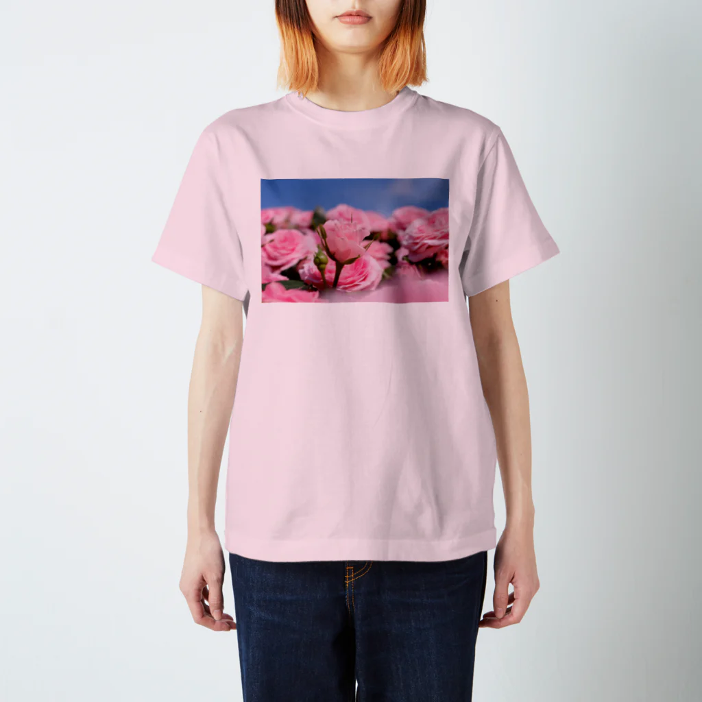 team.M.Yasuhoの花TシャツA スタンダードTシャツ