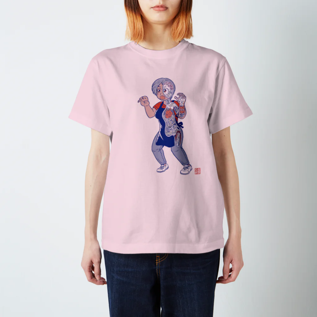 丸岡九蔵の陋巷酒家　笑美ちゃん スタンダードTシャツ