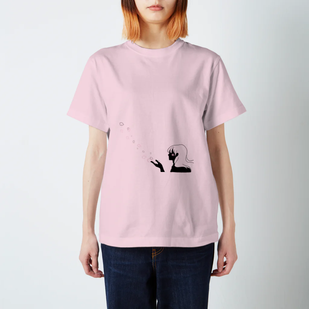 Alulim Official ShopのSAKURA スタンダードTシャツ