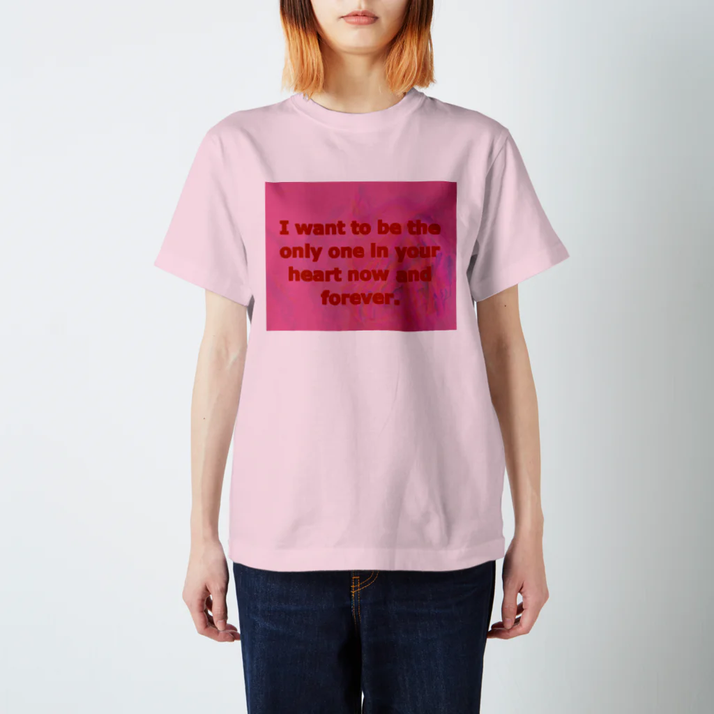 pinky me!のlove pink. スタンダードTシャツ