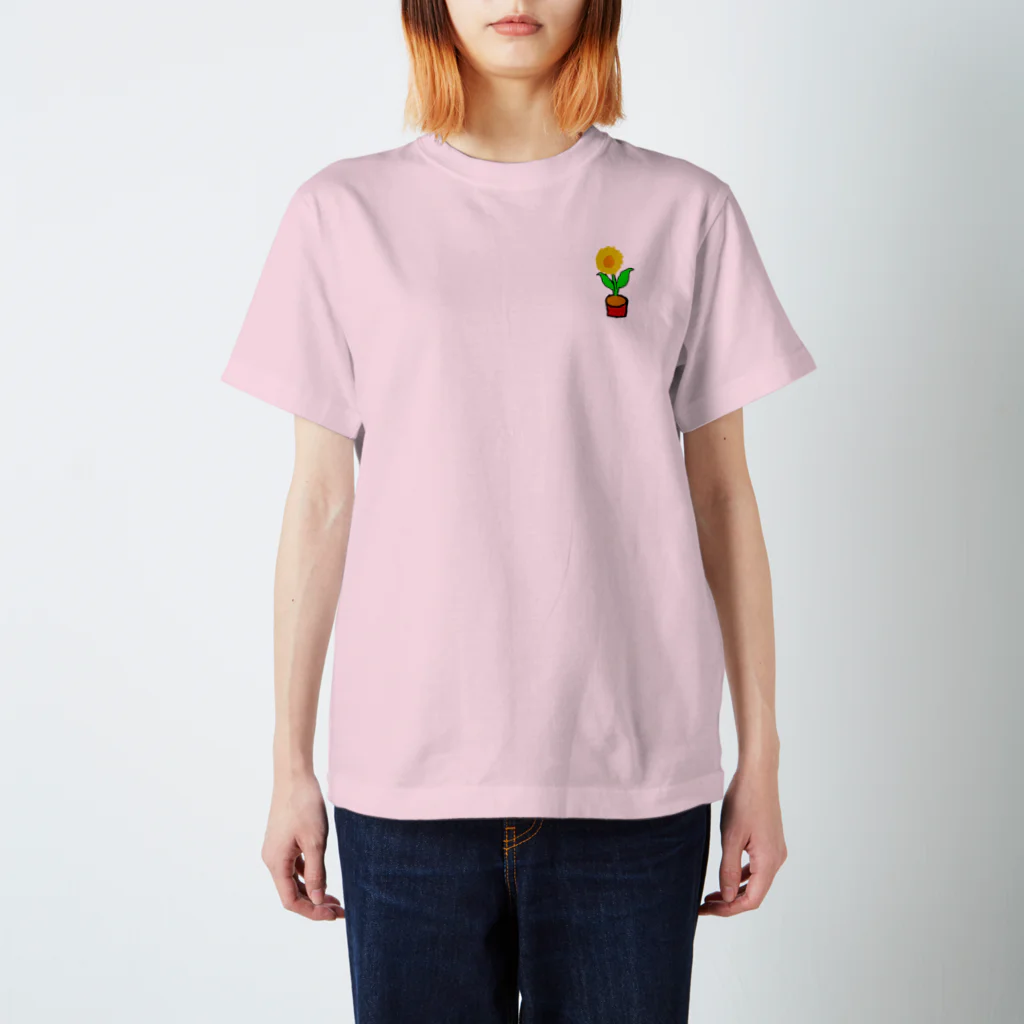 ひまわり作業所のtani-himawari Regular Fit T-Shirt