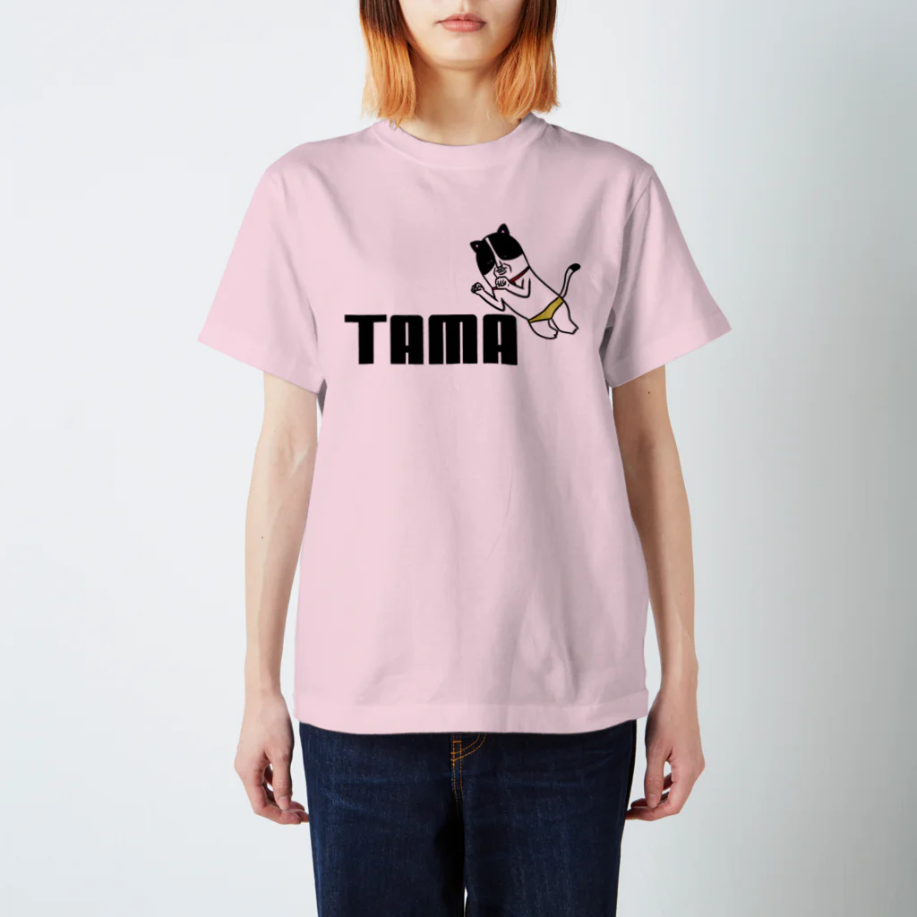 mamezoのTAMA スタンダードTシャツ