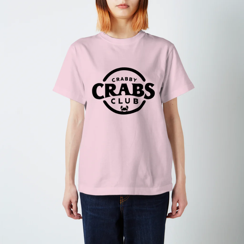 MatrixSphereのCRABBY CRABS CLUB シンプルロゴ Regular Fit T-Shirt