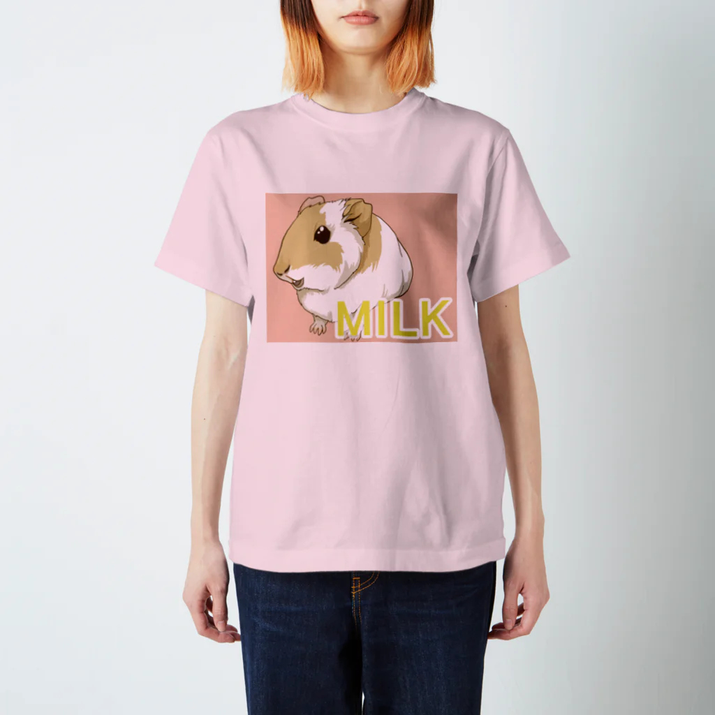 LichtmuhleのMILKちゃん スタンダードTシャツ