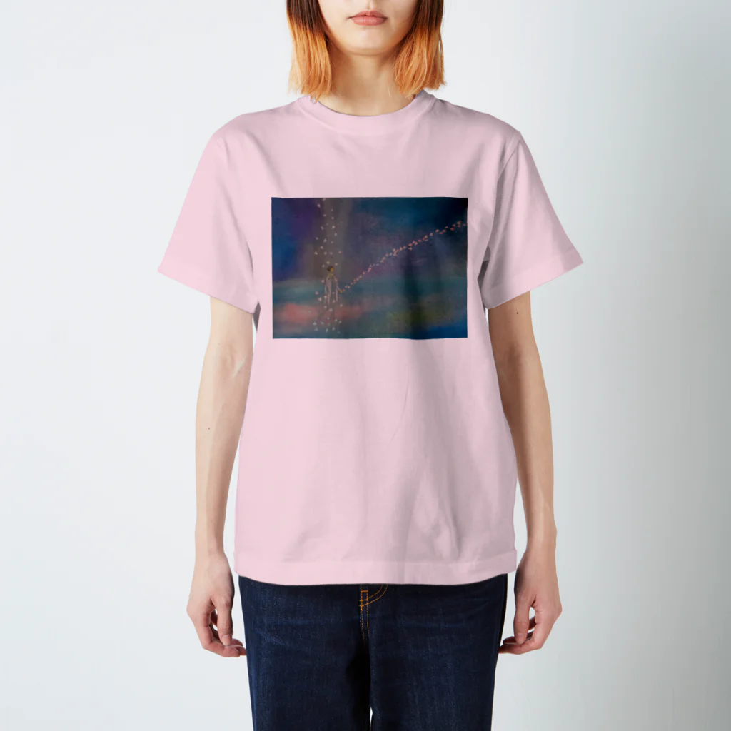 MOON HANDのSAKURA1 Regular Fit T-Shirt