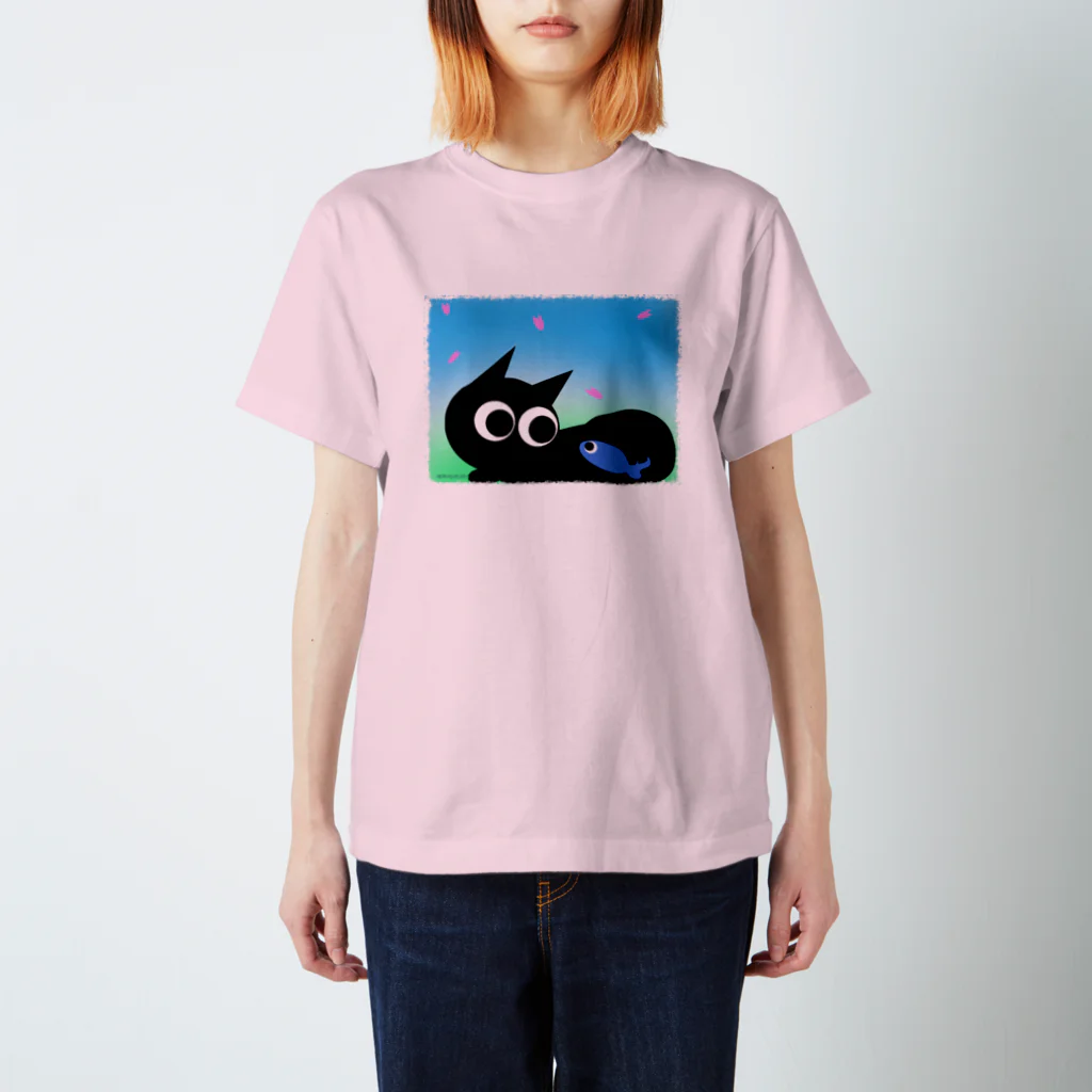 Hope CREATIVE DANCE〜Lana Luana〜の魚の夢CH〜サクラトネコトボク〜 スタンダードTシャツ