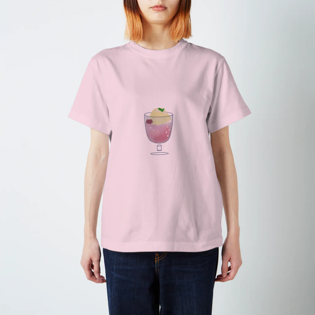 gm__aetherのベリークリームソーダ Regular Fit T-Shirt