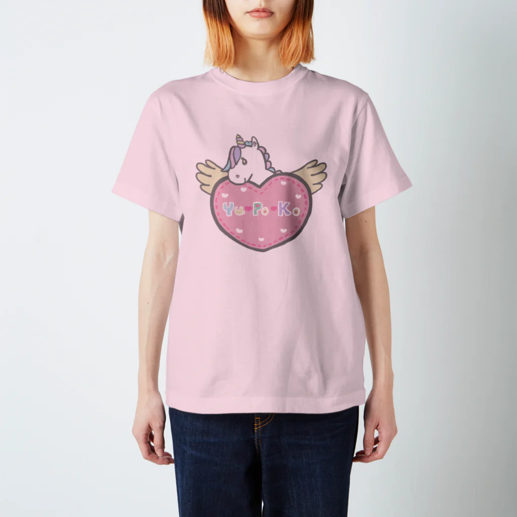 Yu♡Po♡Ko(ユポコ)のユポコーン Regular Fit T-Shirt