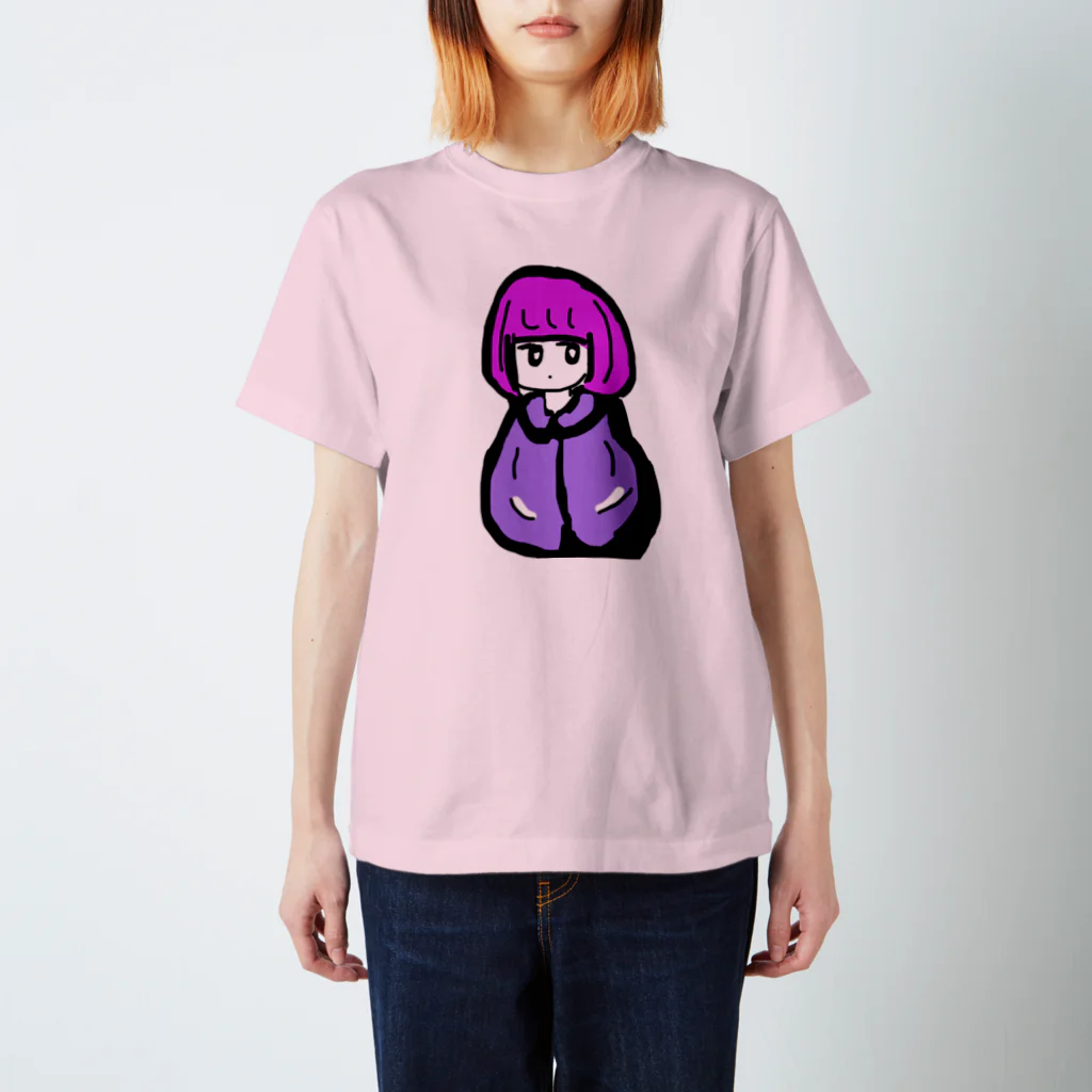 ごはんくんのピンクちゃん スタンダードTシャツ