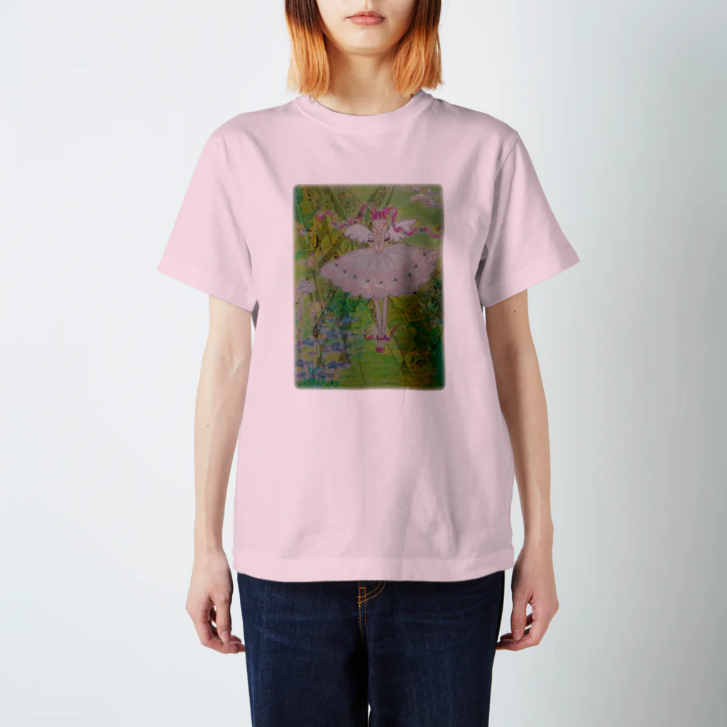 Nojuさんのアジュレイの森のミドリの手紙 Regular Fit T-Shirt