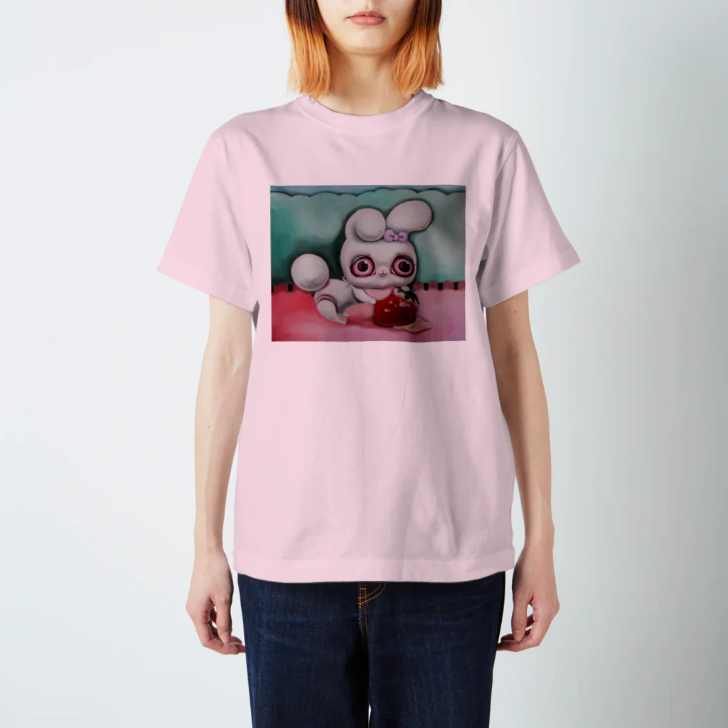 ひななひなこちゃん雛菜雛子10月個展ヴァニラ画廊のパピルリオン Regular Fit T-Shirt