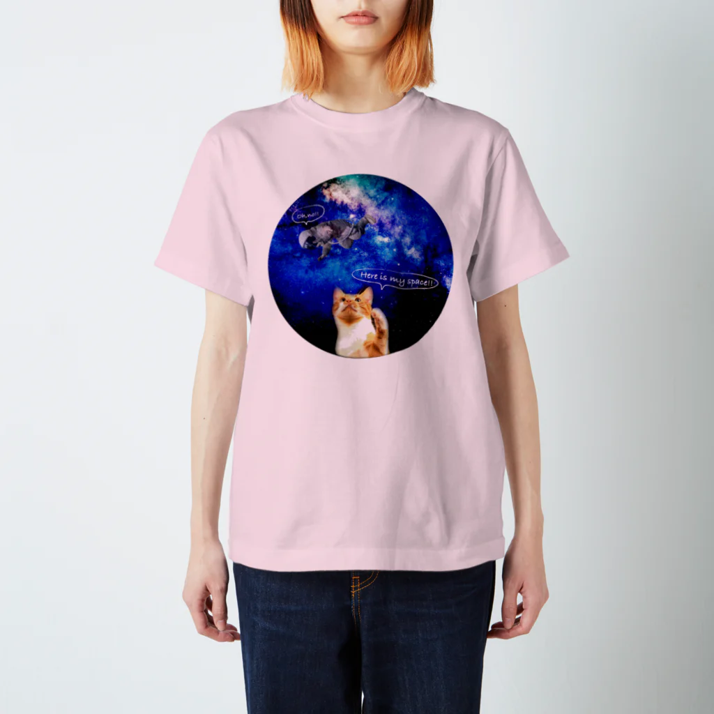 MEOW GALAXYのmy space Regular Fit T-Shirt