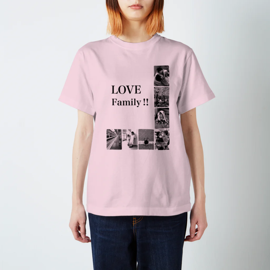 usako@まめのよめのLOVE family Regular Fit T-Shirt