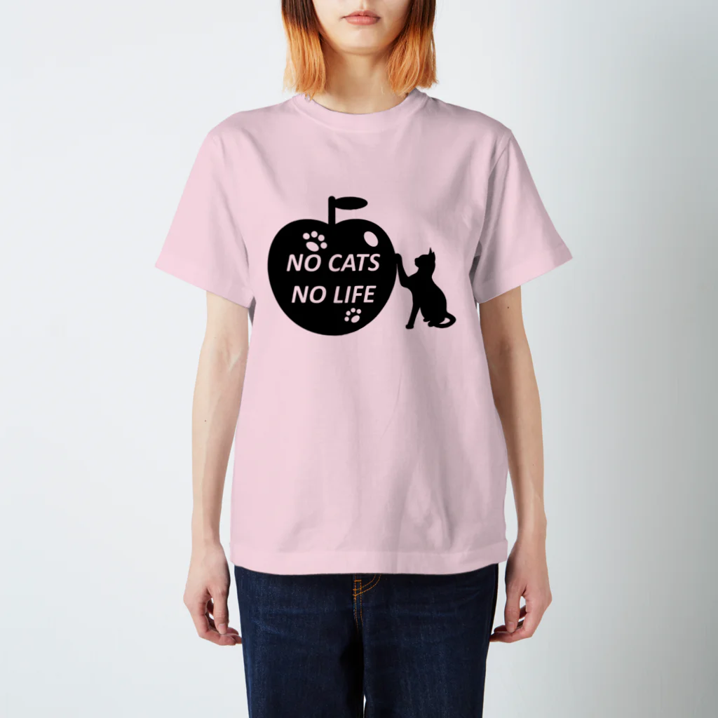 Nobuoの猫好きの猫好きによる猫好きのためのアイテム スタンダードTシャツ