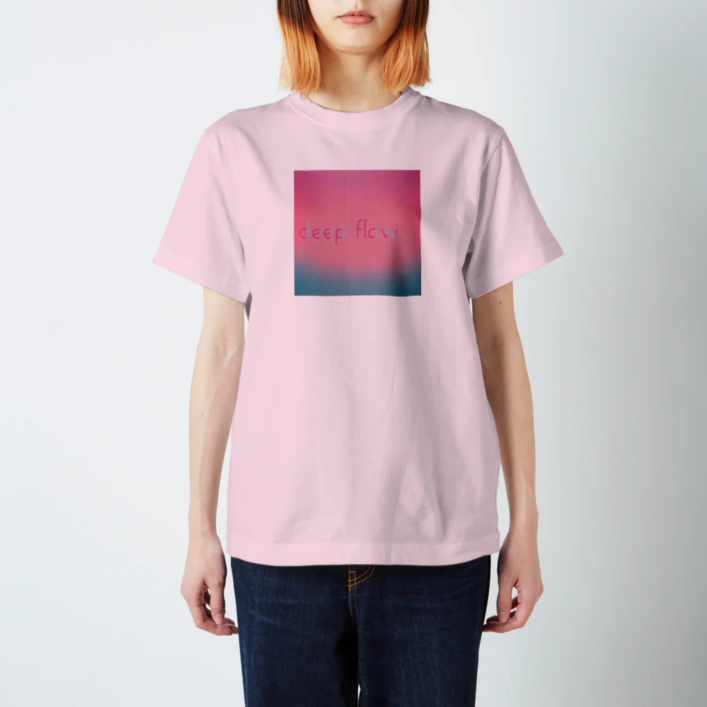 deepflowのTシャツワンピ ベイビーピンク スタンダードTシャツ