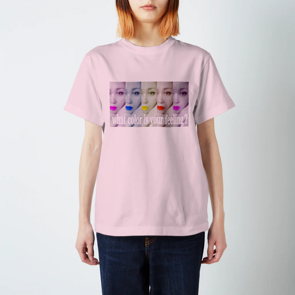 かみのちえのショップの5色女シリーズ スタンダードTシャツ