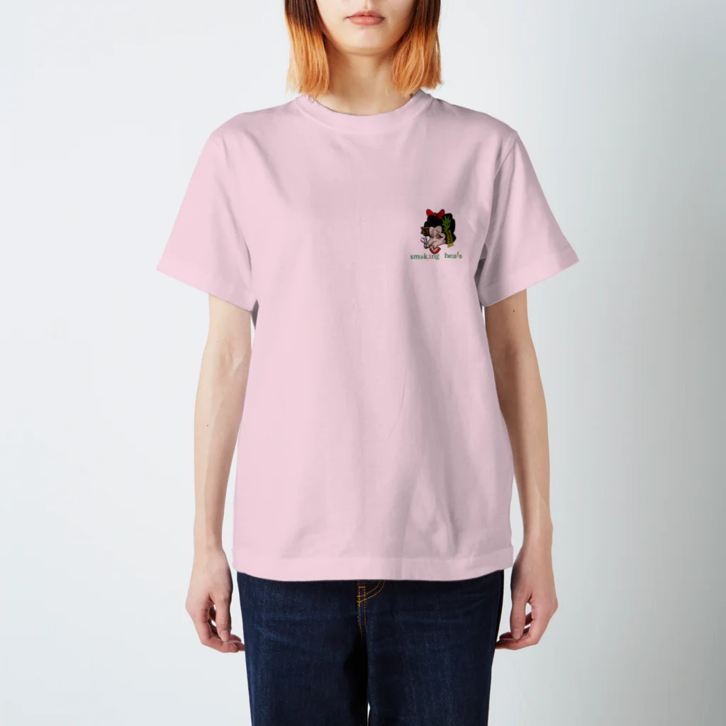 smoking_heals_のJapanese culture tee, Maiko Regular Fit T-Shirt