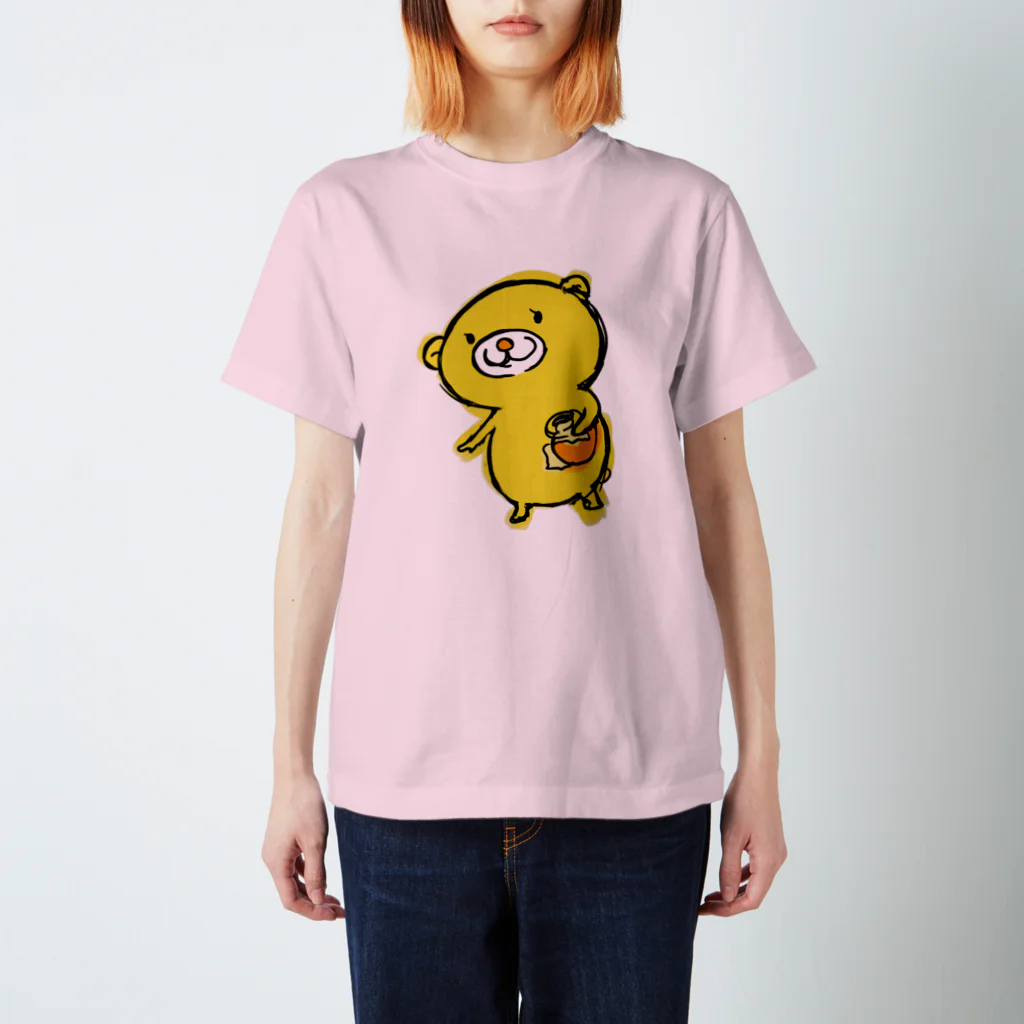 スター☆フロッグのハニくま Regular Fit T-Shirt
