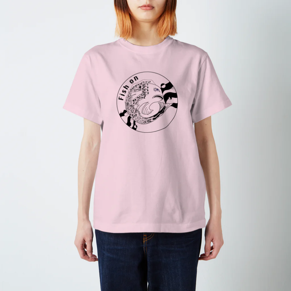 むくのお魚Tシャツ スタンダードTシャツ