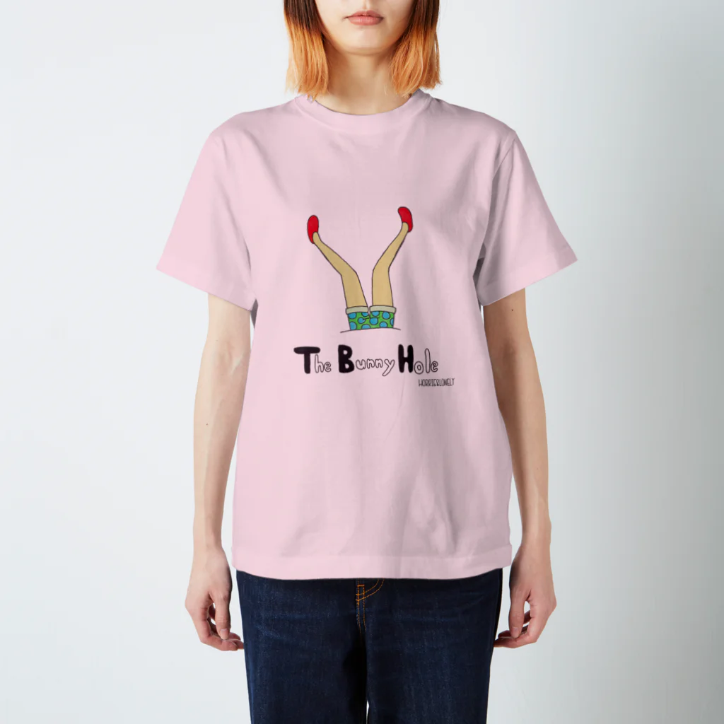MY LONELY SPACEのThe Bunny Hole（ウサギの穴） スタンダードTシャツ