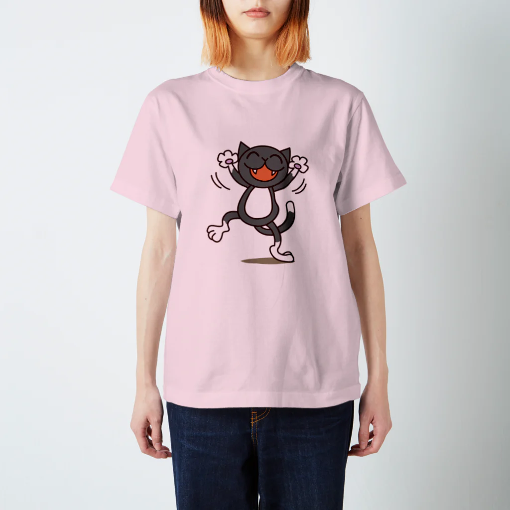 marycoのくつ下ねこさん（わーい） Regular Fit T-Shirt