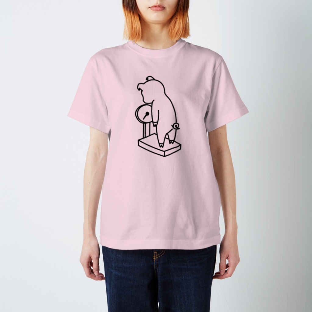 ichomaeの体重を気にするブタ Regular Fit T-Shirt