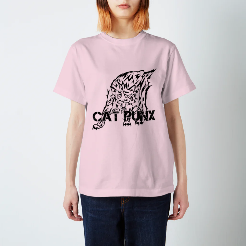 JUNK KING PUNXのCAT PUNX スタンダードTシャツ