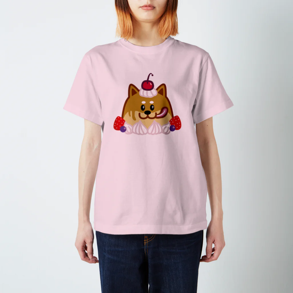 柴犬が好きなともみょんの柴犬プリン Regular Fit T-Shirt