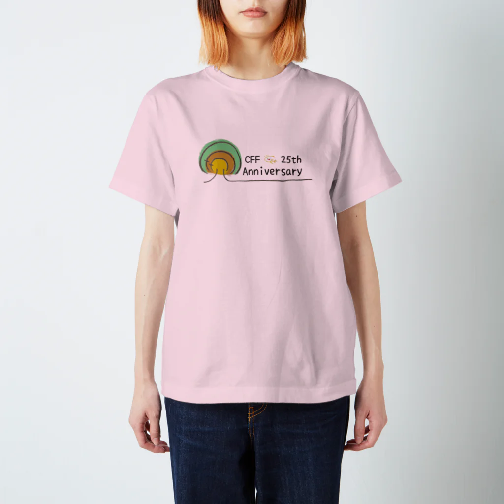 CFFJAPANのCFF25周年ロゴTシャツ(Tシャツの色選べます！) スタンダードTシャツ