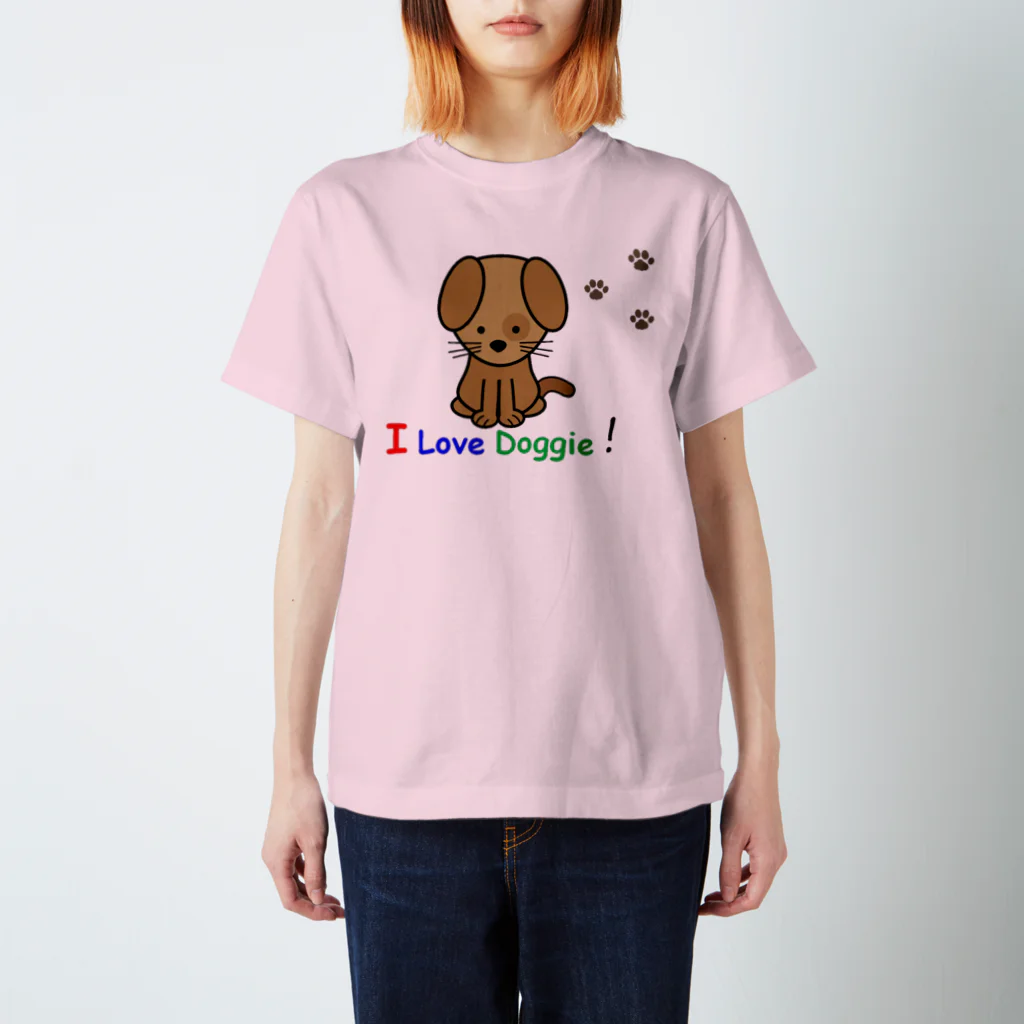tomdogcatのI live Doggieシリーズ Regular Fit T-Shirt