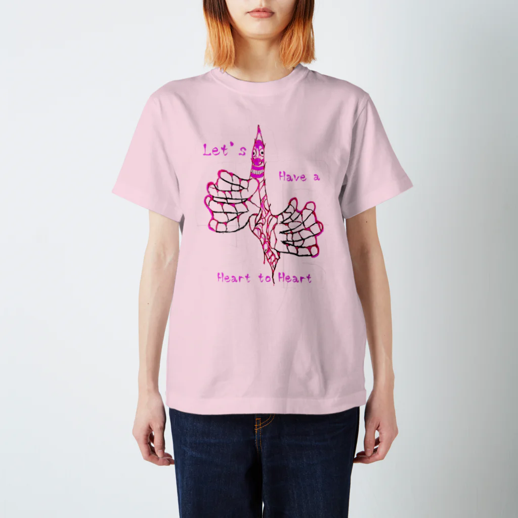 SASARiNS のHave a Heart to heart スタンダードTシャツ