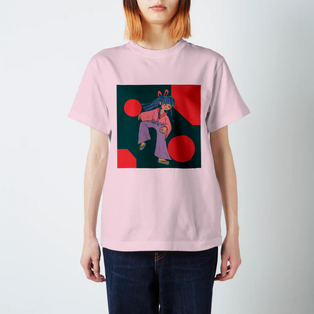 ヤサイニンニクアブラカラメマシマシにゅんぺいの戦闘巫女・ヤマト Regular Fit T-Shirt