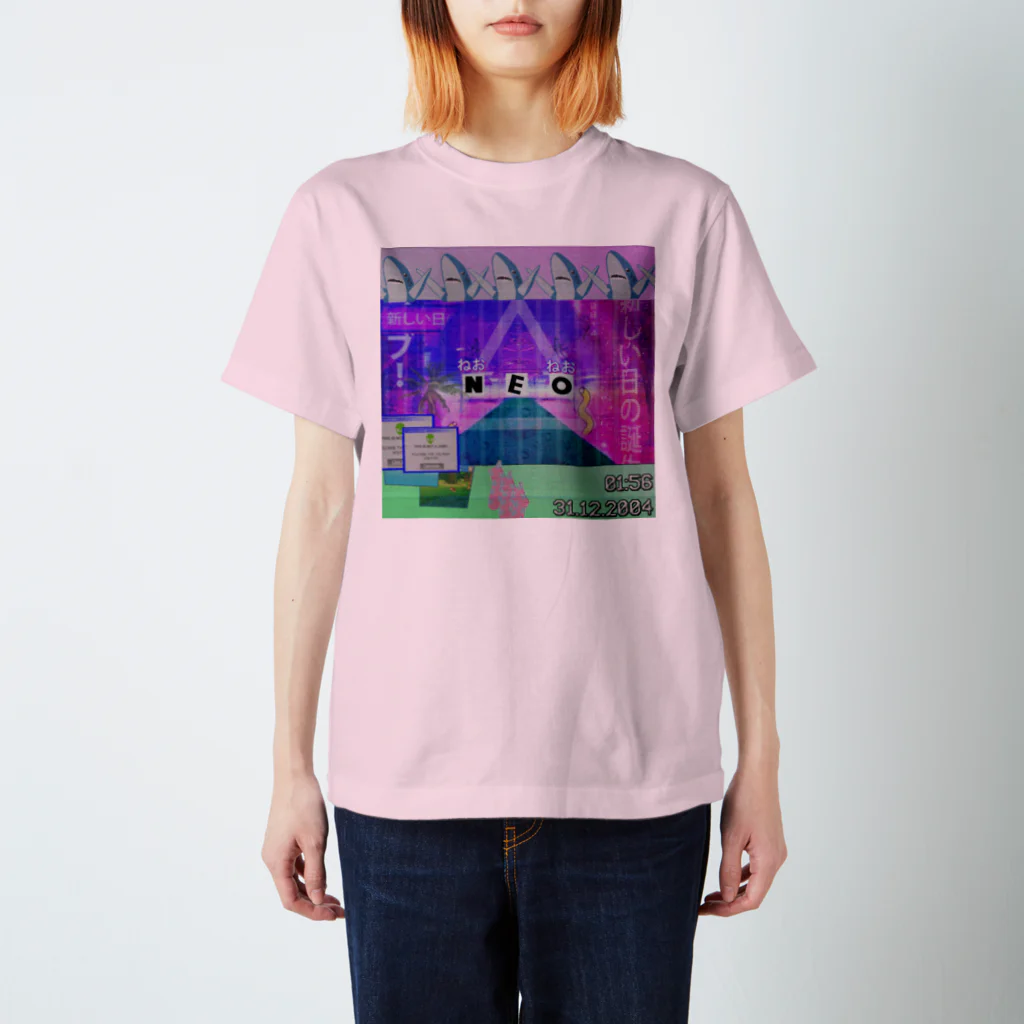 Lab の新しい日　Vaporwave スタンダードTシャツ