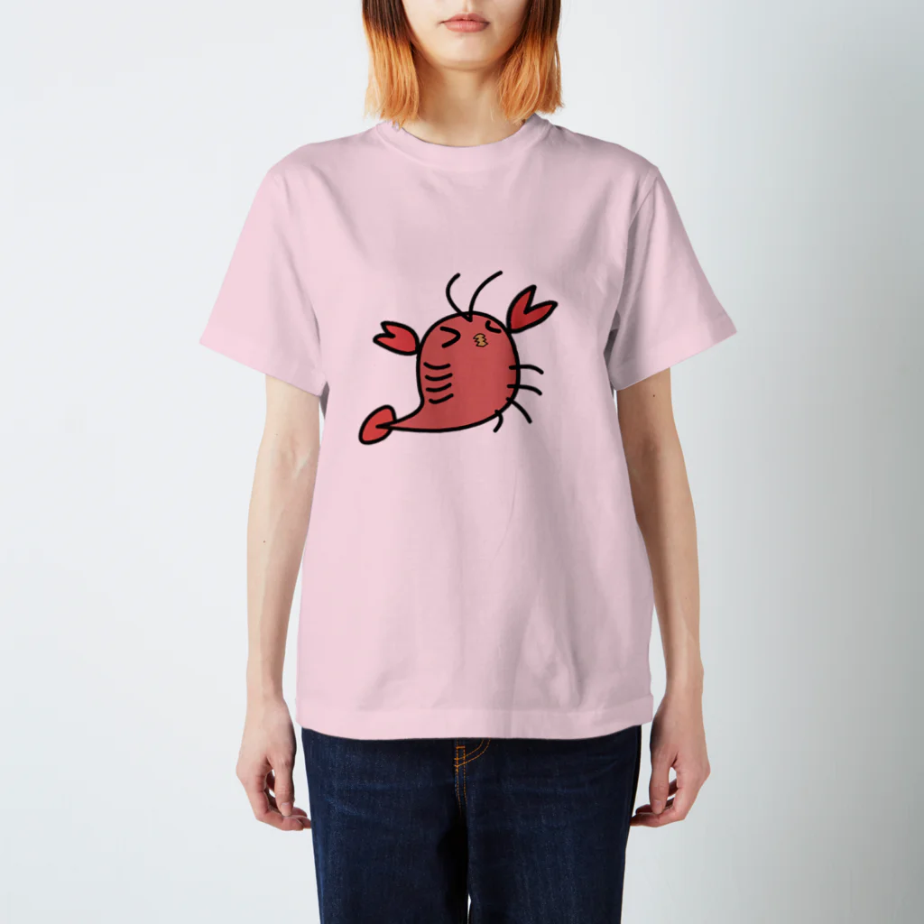 ZARISUのよろこびザリガニのザリス スタンダードTシャツ