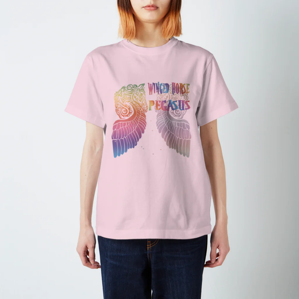 Ａ’ｚｗｏｒｋＳのPEGASUS(GRADATION) Regular Fit T-Shirt