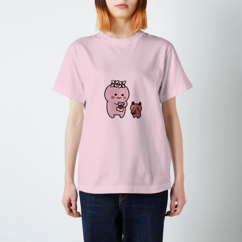 katakorisanのちんちょうげちゃんとタネちゃん Regular Fit T-Shirt