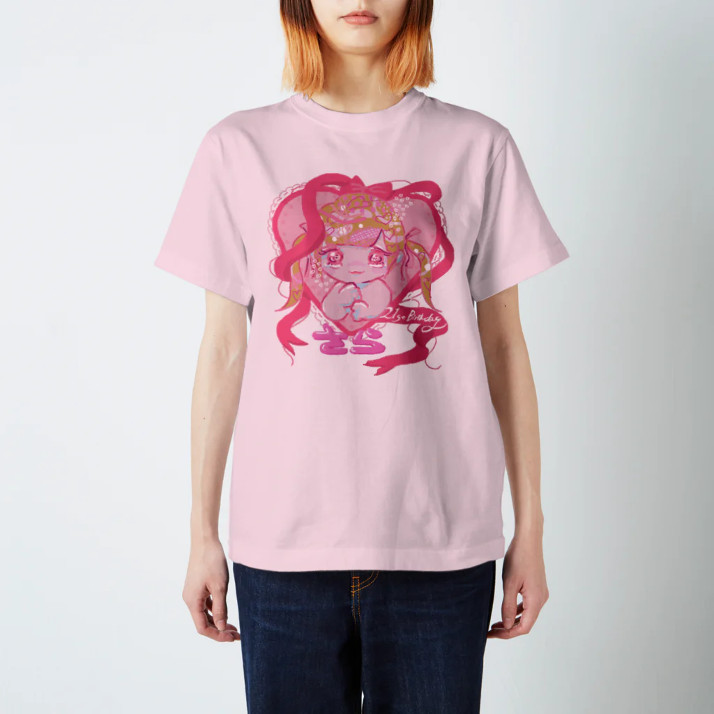 sara_chiaiのぶりぶりちゃん Regular Fit T-Shirt