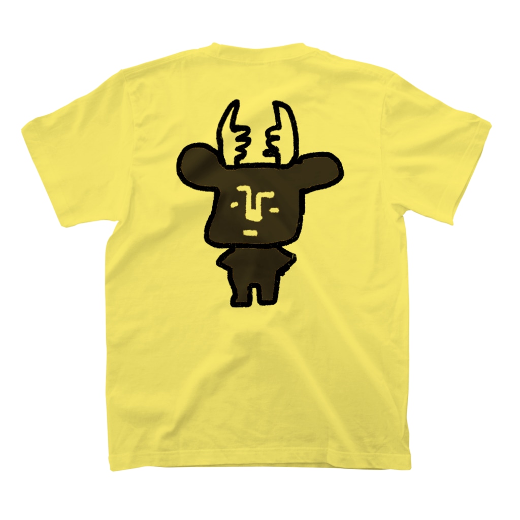 大仏2.0/鹿と仏 SHIKA TO HOTOKEの黒BUSHIKA Regular Fit T-Shirtの裏面